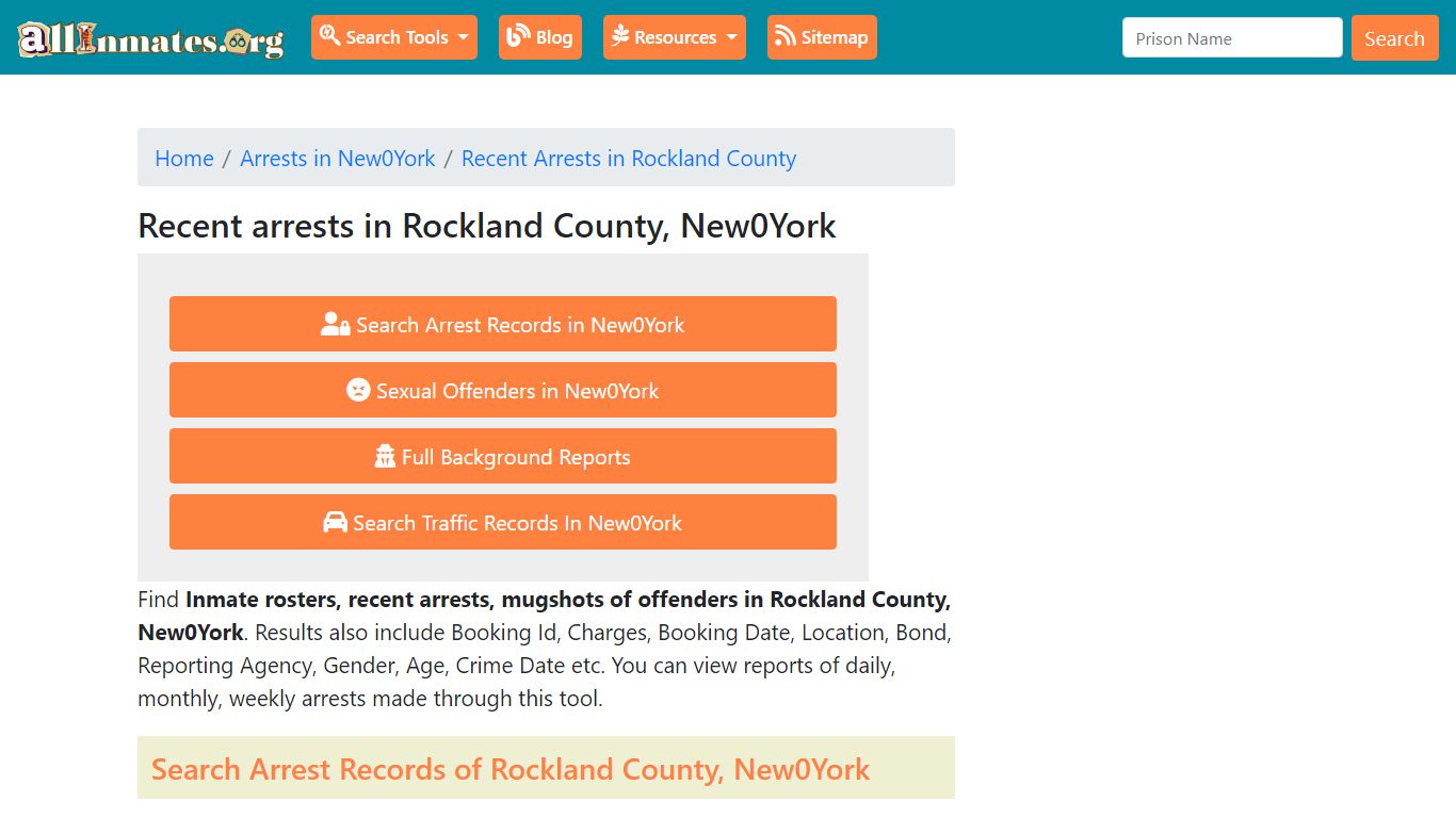 Recent arrests in Rockland County, New York | Mugshots, Rosters ...